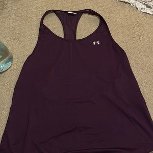 Purple Under Armour tank top